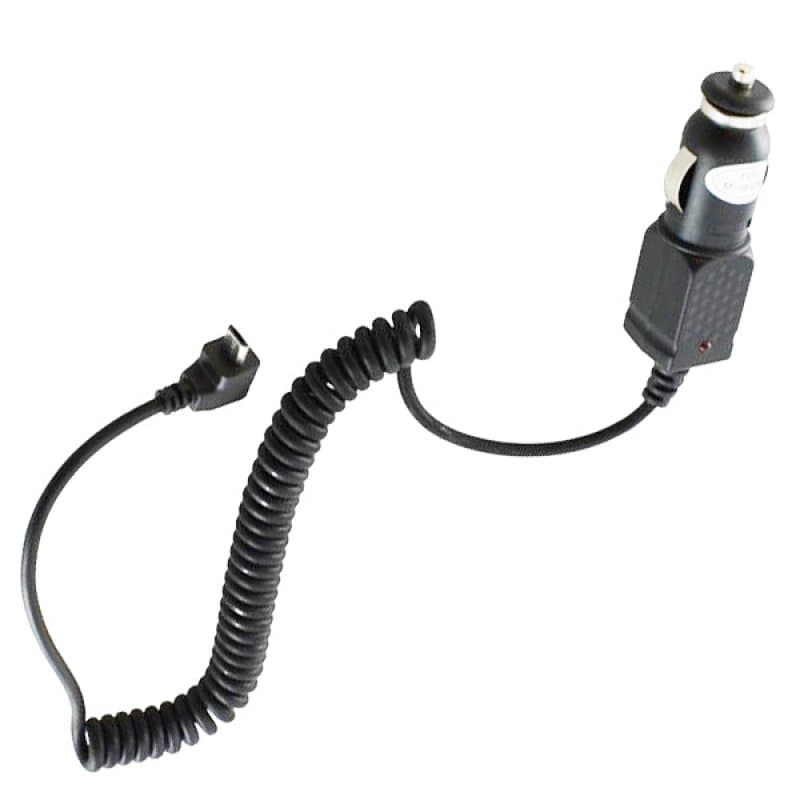 Câble de charge micro-USB 12 volts, courant de charge 1A avec fiche coudée, longueur de câble environ 1 mètre