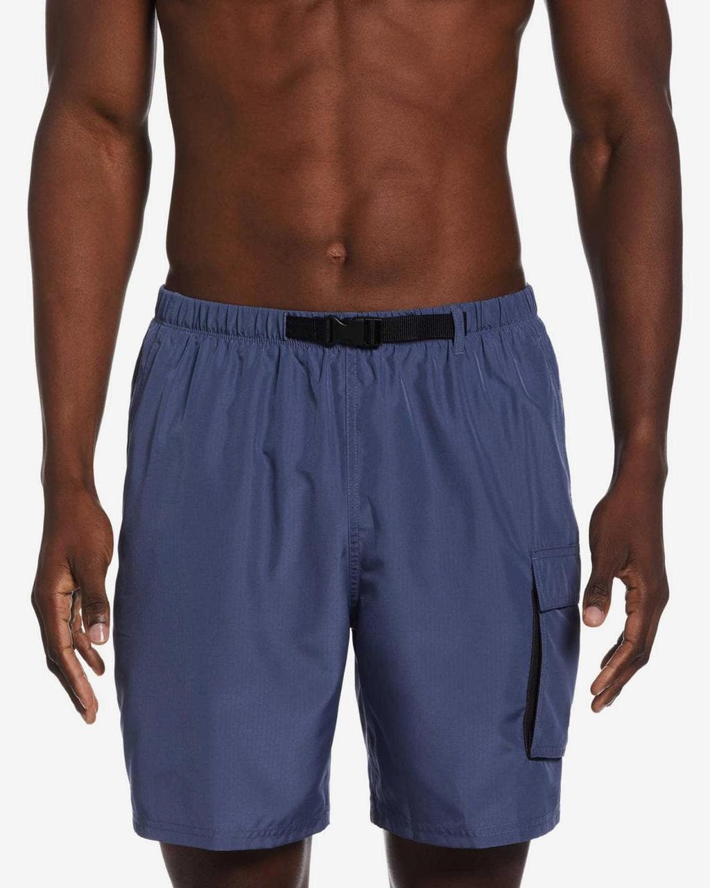 Maillot de bain Nike Swim Volley Belt 7" bleu gris - XS