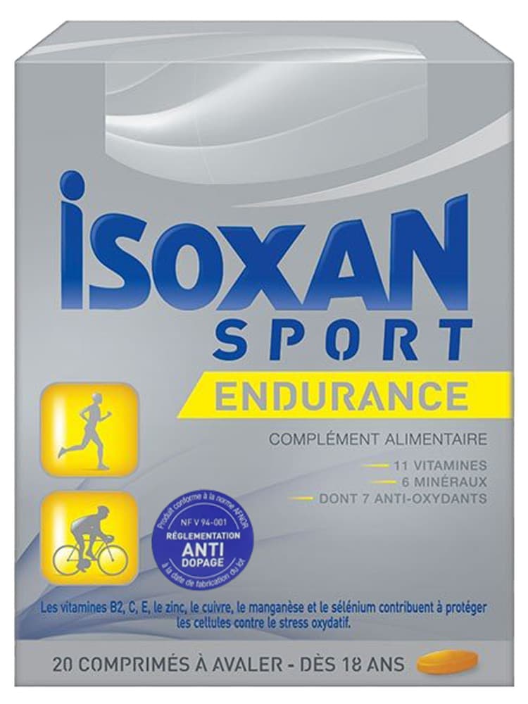 Isoxan Sport Endurance 20 Comprimés à Avaler