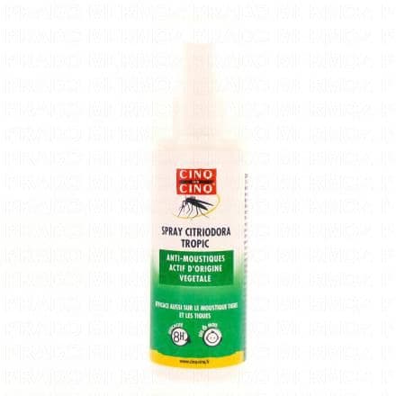 CINQ SUR CINQ Spray Citriodora Tropic anti-moustiques 100ml